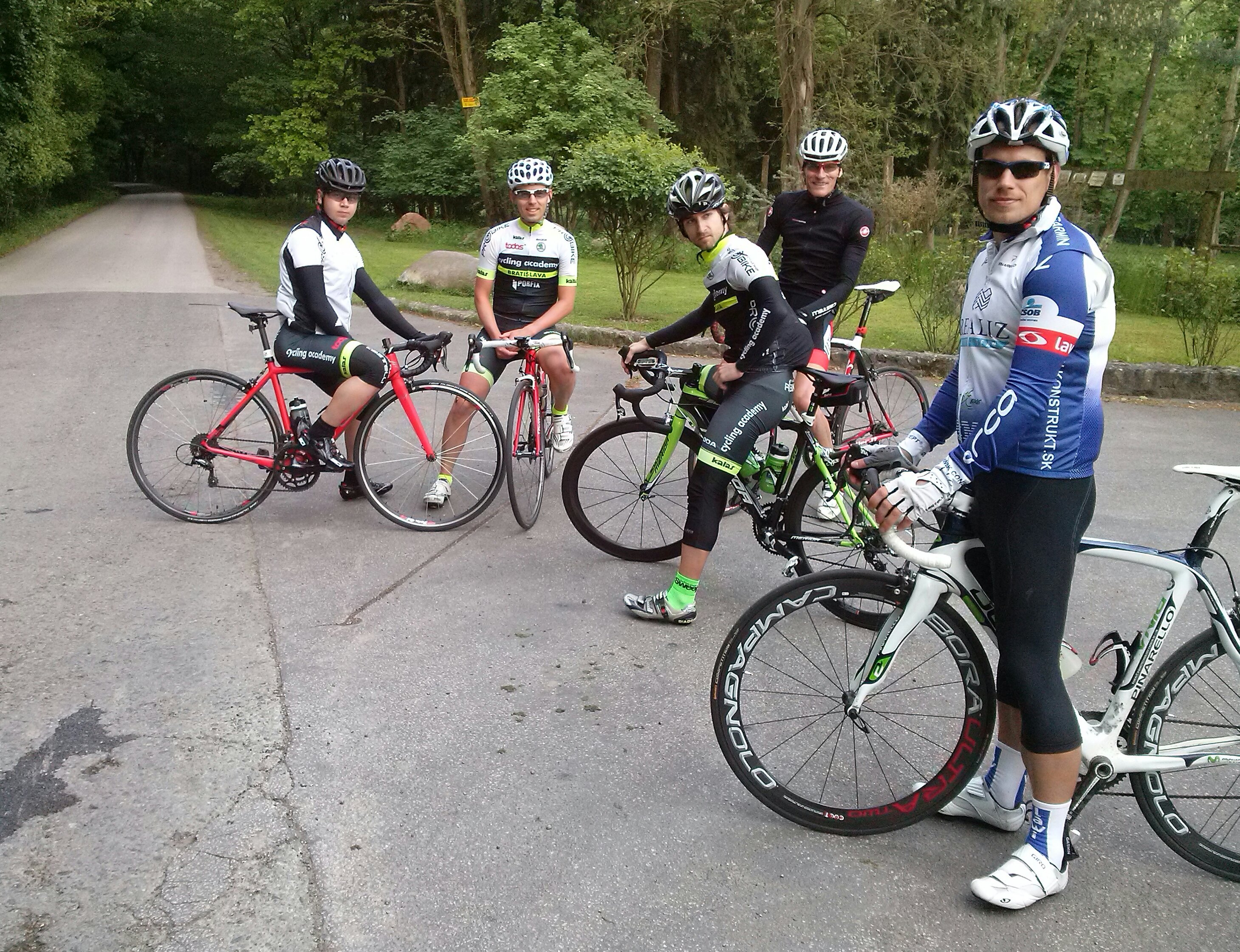 DiscoverCycling.eu - spoločný tréning - časovka
